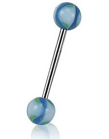 Twist In Blue - Tungpiercing