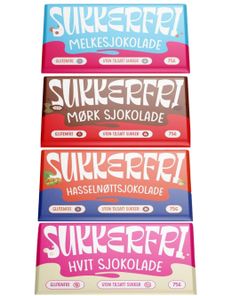 Taste Them All – Sockerfria Chokladkakor – Fyra Smaker - Paketerbjudandene