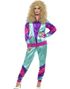 80-talls Turkos Grilldress Kostym