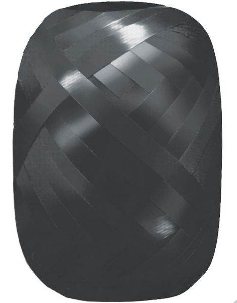 20 meter Svart Ballongsnöre / Presentband - 5 mm Bred