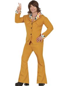 Orange Disco Kostymedress til Herre