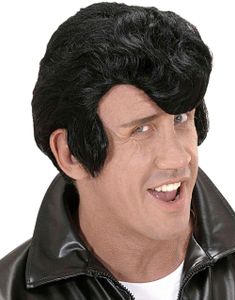 Rockabilly - Svart Peruk