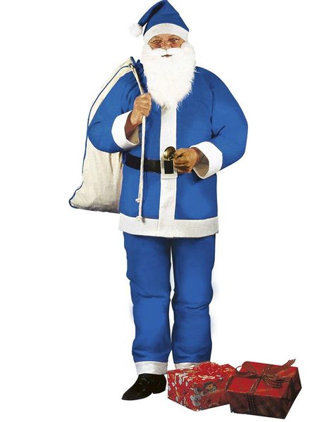 Den Blå Jultomten - Kostym