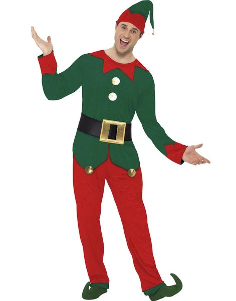 Jultomtens Hjälpare - Herrkostym