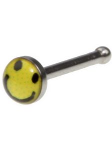 Smiley Face - Näspiercing