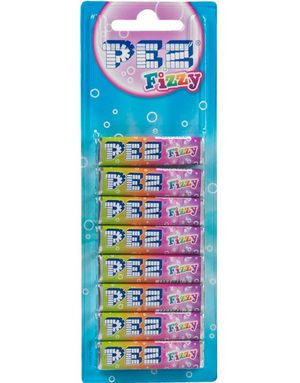 6 stk Pez Fizzy Mix Refills