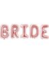 Bride - Roseullfarget Folieballonger 280x86 cm