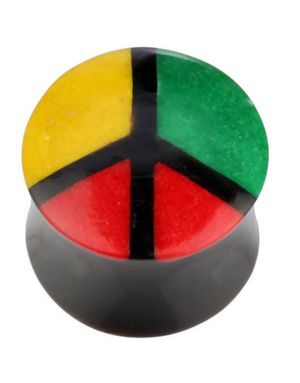 Jamaica Peace - Organisk Piercing Plugg