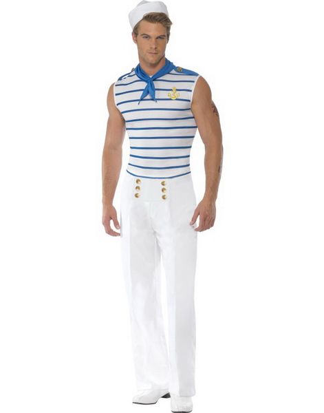 French Sailor Kostym