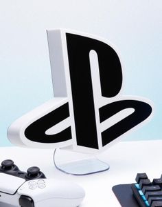 Licensierad Playstation-logolampa med 3 ljuslägen 24 cm