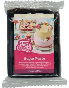 Funcakes Fondant - Midnight Blue / Midnattsblå 250 gram
