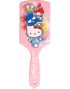 Stor Rosa Hårbørste - Hello Kitty and Friends