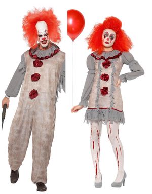 Pardräkt - Pennywise Maskeraddräkt