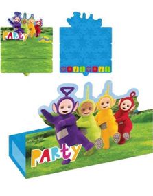 8 stk Inbjudningskort - Teletubbies