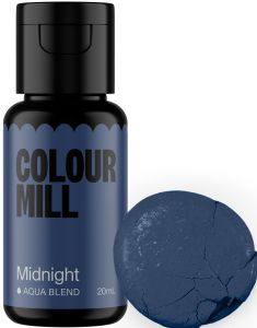 Colour Mill Midnight Vattenbaserad Matfärg - 20ml