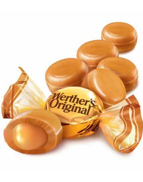 151 stk Werthers Original Karamell-Sukkertøy med Flytende Karamellfyll 1 kg