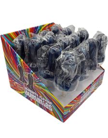 16 stk Kandy Kandy Blueberry Dummy on a Stick - Godterismokk på Pinne med Blåbærsmak 1,92 kg