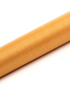 GULDFÄRGAD Organzalöpare med Skimmer-Effekt 36 cm x 9 meter