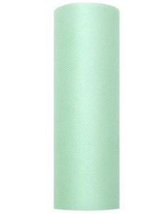 MINTGRÖN Bordslöpare i Tyll 15 cm x 9 meter