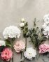Hvit Hortensia Blomst 35 cm - Kunstige Blomster