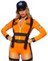 Sexy Nasa Space Commander Kostyme til Dame - Strl S