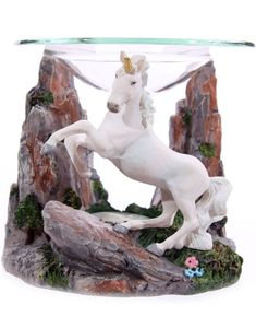 Unicorn Aromalampa med Skål 11 cm