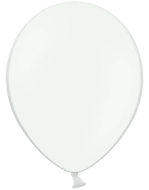 10 stk 30 cm - Vita Ballonger