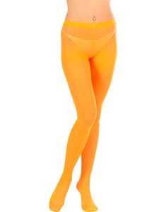 Neonorange Strumpbyxor