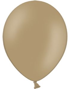10 stk 30 cm - Cappuccino Ballonger