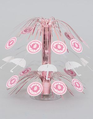 Bordsdekoration 21,5 cm - Babyshower Pink Elephant